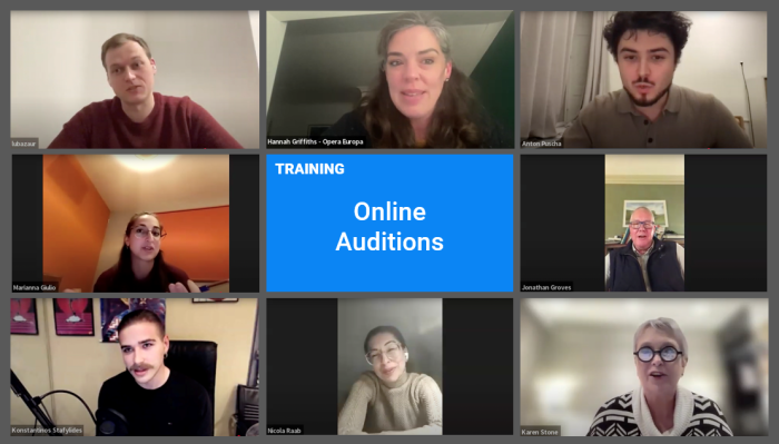 Eva Kleinitz Online Auditions training - Opera Europa Next Generation