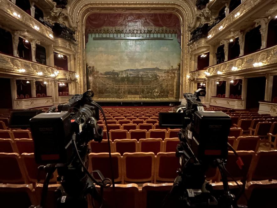 Audio-visual workshop at Lviv National Opera - Opera Europa Next Generation