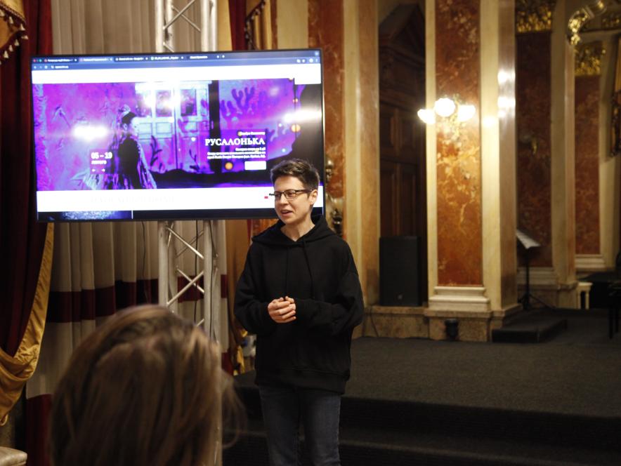 Audio-visual workshop at Lviv National Opera - Opera Europa Next Generation